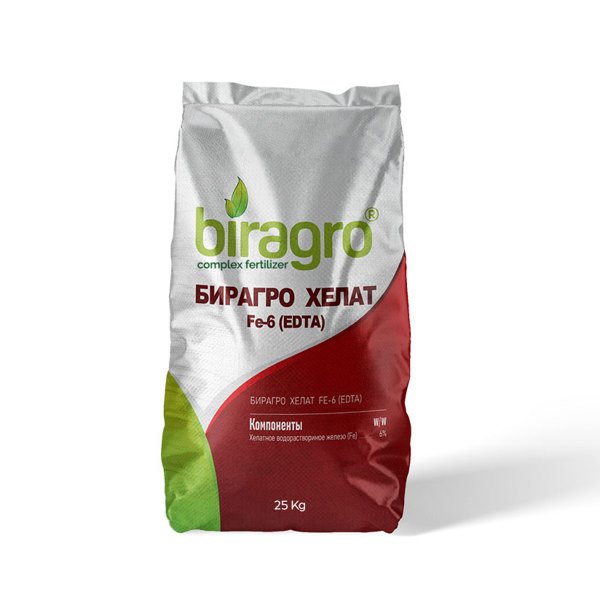 BİRAGRO-ŞELAT-Fe-6 25 kg